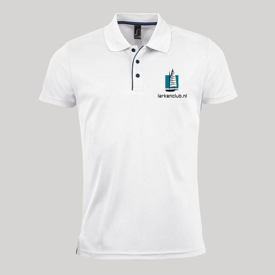 Sportpolo Wit Larkenclub