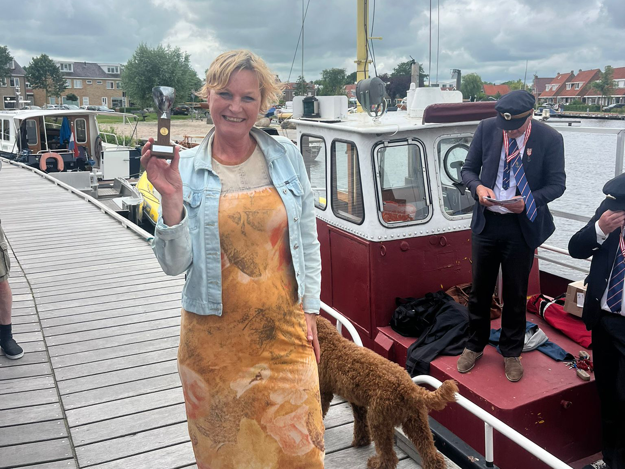 Larken zeilen in Grou 2026 Bram eerste prijs
