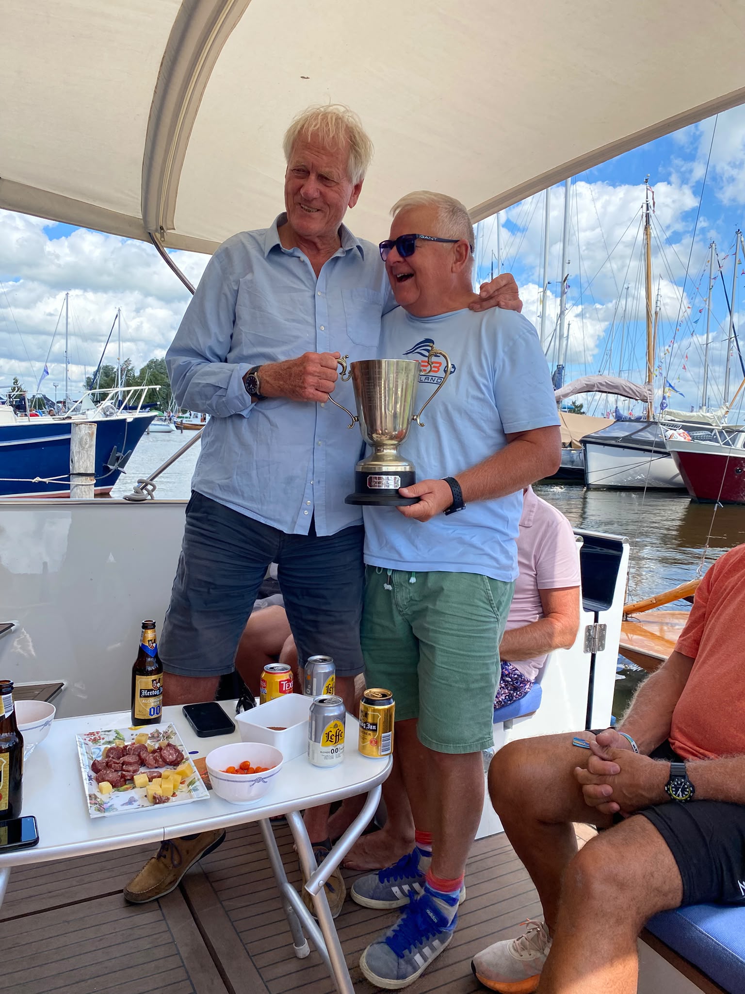 Larkenclub Sneekweek 2026 Eerste prijs Bram Pasma en Johan klaver